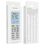 รีโมทคอนโทรลเครื่องปรับอากาศอเนกประสงค์ CHUNGHOP K-3302E พร้อมไฟฉายและไฟ LCD, K-3302E