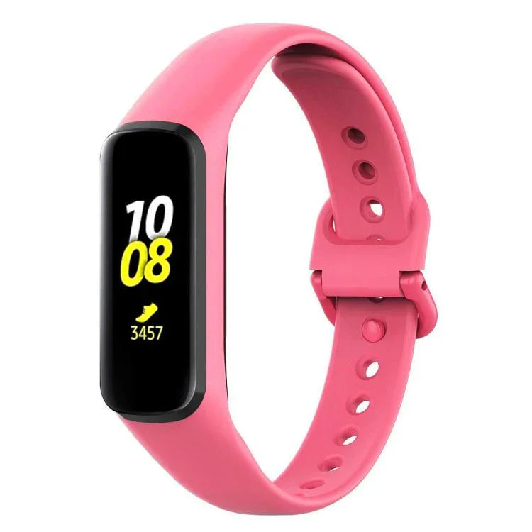 สายรัดนาฬิกาซิลิโคนสีเรียบ xDfind สำหรับ Samsung Galaxy Fit2 R220