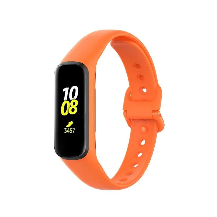 สายรัดนาฬิกาซิลิโคนสีเรียบ xDfind สำหรับ Samsung Galaxy Fit2 R220