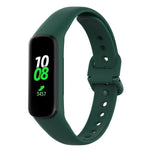 สายรัดนาฬิกาซิลิโคนสีเรียบ xDfind สำหรับ Samsung Galaxy Fit2 R220