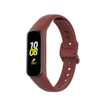 สายรัดนาฬิกาซิลิโคนสีเรียบ xDfind สำหรับ Samsung Galaxy Fit2 R220