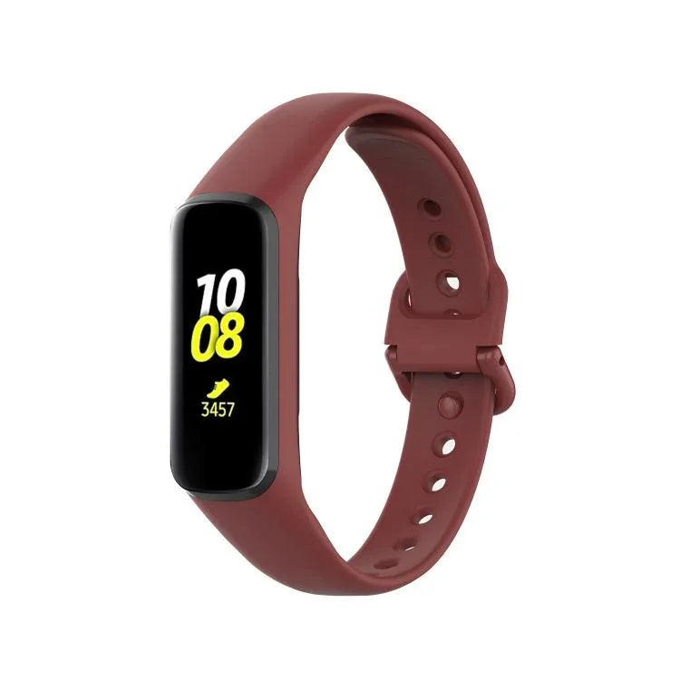 สายรัดนาฬิกาซิลิโคนสีเรียบ xDfind สำหรับ Samsung Galaxy Fit2 R220