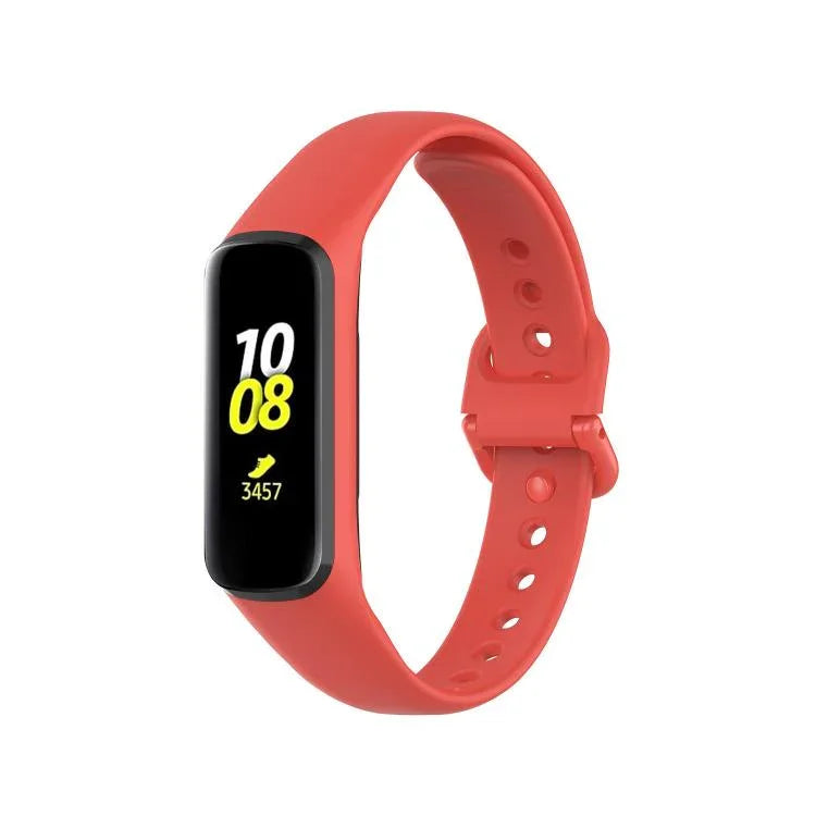 สายรัดนาฬิกาซิลิโคนสีเรียบ xDfind สำหรับ Samsung Galaxy Fit2 R220