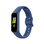 สายรัดนาฬิกาซิลิโคนสีเรียบ xDfind สำหรับ Samsung Galaxy Fit2 R220