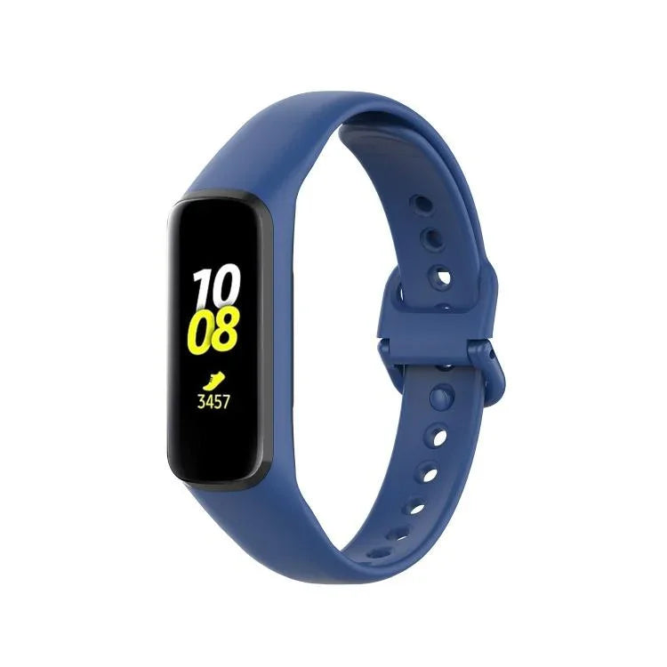 สายรัดนาฬิกาซิลิโคนสีเรียบ xDfind สำหรับ Samsung Galaxy Fit2 R220