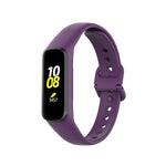 สายรัดนาฬิกาซิลิโคนสีเรียบ xDfind สำหรับ Samsung Galaxy Fit2 R220