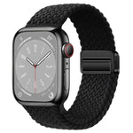 สายรัดนาฬิกาทอแบบห่วงหัวเข็มขัดแม่เหล็ก xDfind สำหรับ Apple Watch ขนาด 46 มม. / 49 มม. / 45 มม. / 44 มม. และ 42 มม. / 41 มม. / 40 มม. / 38 มม.