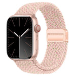 สายรัดนาฬิกาทอแบบห่วงหัวเข็มขัดแม่เหล็ก xDfind สำหรับ Apple Watch ขนาด 46 มม. / 49 มม. / 45 มม. / 44 มม. และ 42 มม. / 41 มม. / 40 มม. / 38 มม.