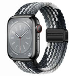 สายรัดนาฬิกาทอแบบห่วงหัวเข็มขัดแม่เหล็ก xDfind สำหรับ Apple Watch ขนาด 46 มม. / 49 มม. / 45 มม. / 44 มม. และ 42 มม. / 41 มม. / 40 มม. / 38 มม.