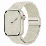 สายรัดนาฬิกาทอแบบห่วงหัวเข็มขัดแม่เหล็ก xDfind สำหรับ Apple Watch ขนาด 46 มม. / 49 มม. / 45 มม. / 44 มม. และ 42 มม. / 41 มม. / 40 มม. / 38 มม.