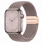 สายรัดนาฬิกาทอแบบห่วงหัวเข็มขัดแม่เหล็ก xDfind สำหรับ Apple Watch ขนาด 46 มม. / 49 มม. / 45 มม. / 44 มม. และ 42 มม. / 41 มม. / 40 มม. / 38 มม.