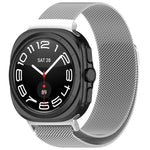 สายรัดนาฬิกาเหล็กสแตนเลสแม่เหล็กมิลาน xDfind สำหรับ Samsung Galaxy Watch Ultra 47มม. / Ultra 2025