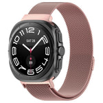 สายรัดนาฬิกาเหล็กสแตนเลสแม่เหล็กมิลาน xDfind สำหรับ Samsung Galaxy Watch Ultra 47มม. / Ultra 2025