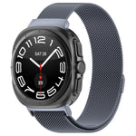 สายรัดนาฬิกาเหล็กสแตนเลสแม่เหล็กมิลาน xDfind สำหรับ Samsung Galaxy Watch Ultra 47มม. / Ultra 2025