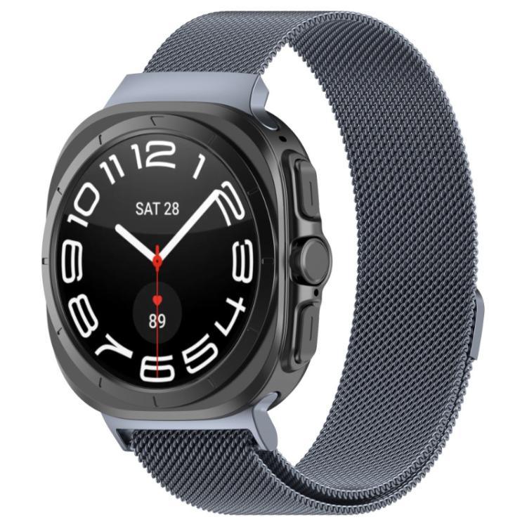 สายรัดนาฬิกาเหล็กสแตนเลสแม่เหล็กมิลาน xDfind สำหรับ Samsung Galaxy Watch Ultra 47มม. / Ultra 2025