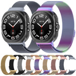 สายรัดนาฬิกาเหล็กสแตนเลสแม่เหล็กมิลาน xDfind สำหรับ Samsung Galaxy Watch Ultra 47มม. / Ultra 2025