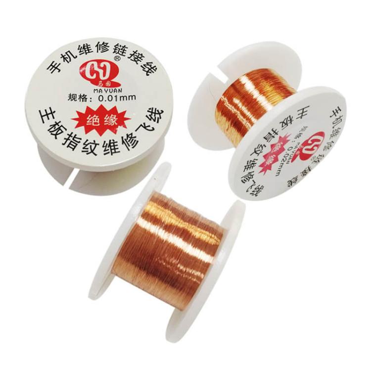 Insulation Circuit Board BGA Soldering Conductor Wire, 0.01mm, 0.02mm