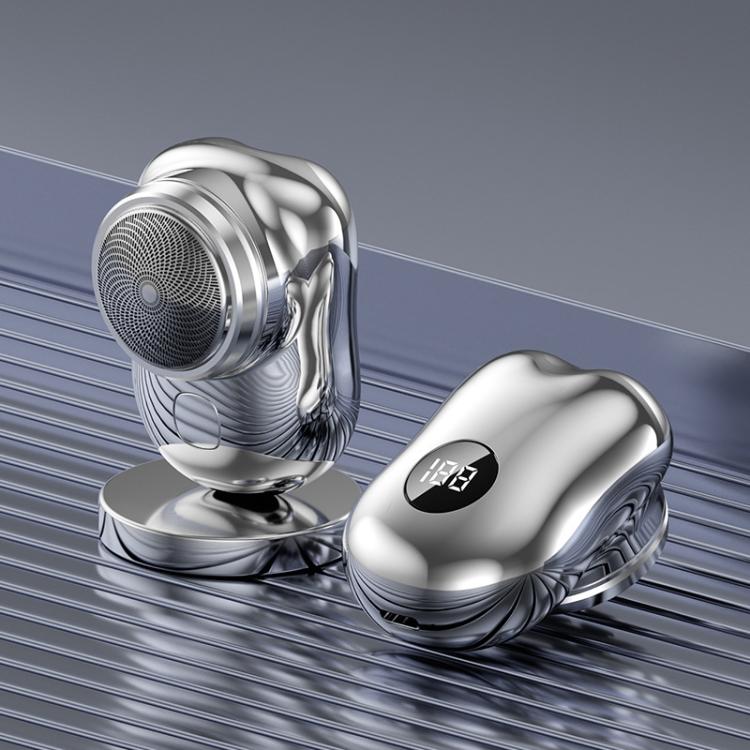 เครื่องโกนหนวดไฟฟ้าแบบพกพา WG-P10X พร้อมจอแสดงผลดิจิทัล LED ชาร์จไฟได้