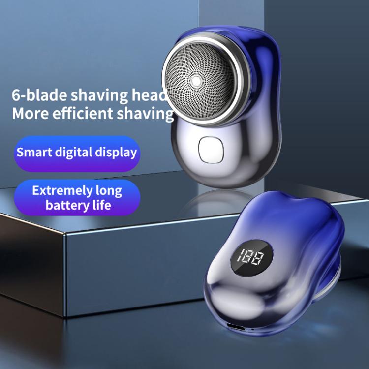 เครื่องโกนหนวดไฟฟ้าแบบพกพา WG-P10X พร้อมจอแสดงผลดิจิทัล LED ชาร์จไฟได้