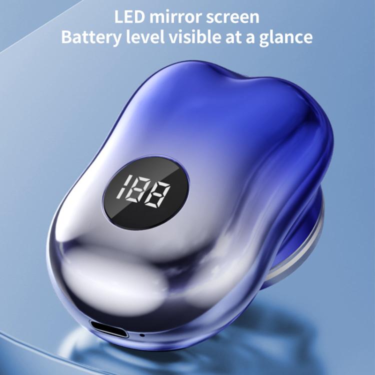 เครื่องโกนหนวดไฟฟ้าแบบพกพา WG-P10X พร้อมจอแสดงผลดิจิทัล LED ชาร์จไฟได้