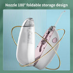 FY-B301 เครื่องทำความสะอาดฟันด้วยน้ำแบบพับได้พกพา ถังน้ำ 120 มล., FY-B301