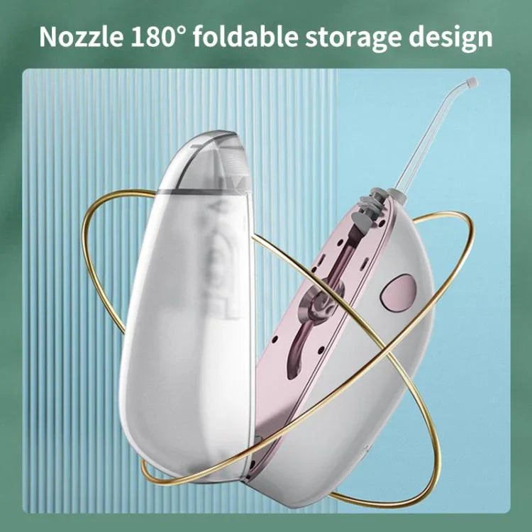 FY-B301 เครื่องทำความสะอาดฟันด้วยน้ำแบบพับได้พกพา ถังน้ำ 120 มล., FY-B301