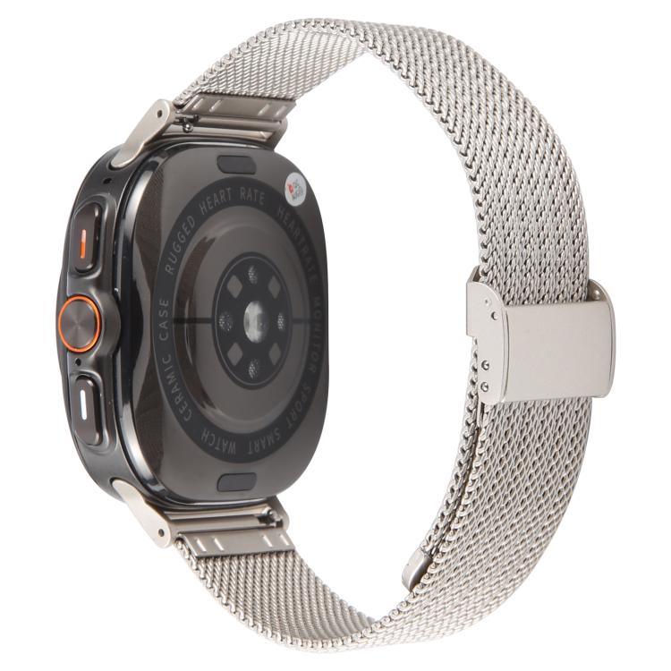 สายรัดนาฬิกาโลหะมิลานแบบหัวเข็มขัดในตัว สำหรับ Samsung Galaxy Watch Ultra 47มม. / Ultra 2025