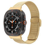 สายรัดนาฬิกาโลหะมิลานแบบหัวเข็มขัดในตัว สำหรับ Samsung Galaxy Watch Ultra 47มม. / Ultra 2025