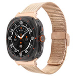สายรัดนาฬิกาโลหะมิลานแบบหัวเข็มขัดในตัว สำหรับ Samsung Galaxy Watch Ultra 47มม. / Ultra 2025