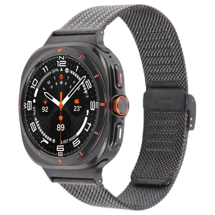 สายรัดนาฬิกาโลหะมิลานแบบหัวเข็มขัดในตัว สำหรับ Samsung Galaxy Watch Ultra 47มม. / Ultra 2025
