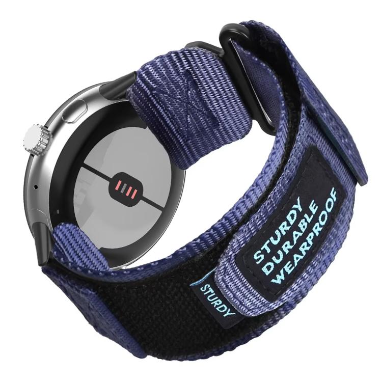 สายรัดข้อมือไนลอนแบบปลดเร็วพร้อมตะขอและห่วง xDfind สำหรับ Google Pixel Watch 4 / 3 45mm, สำหรับ Google Pixel Watch 4 / 3 / 2 / 1 41mm