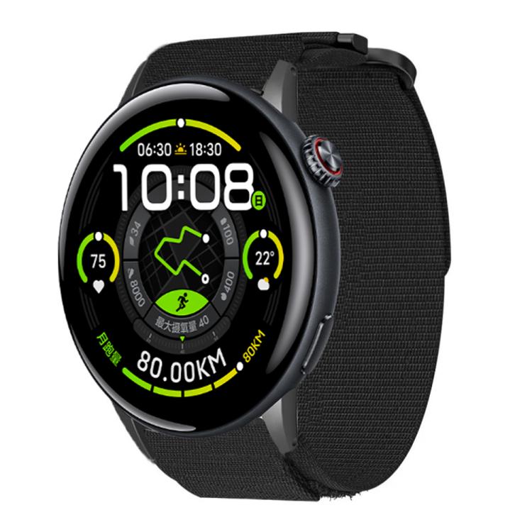 xDfind Quick Release Nylon Hook And Loop Fastener Buckle Watch Band, For vivo Watch 5, For vivo Watch 3 / iQOO Watch