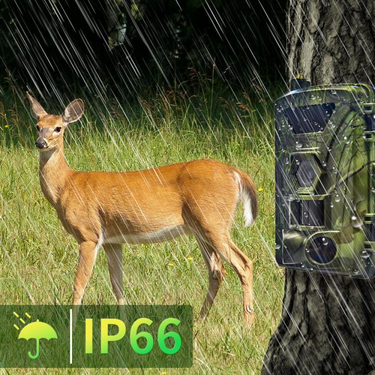 กล้องล่าสัตว์อินฟราเรดกลางคืนความละเอียด 4K รุ่น PR802G เวอร์ชัน EU 4G พร้อมตรวจจับการเคลื่อนไหว รุ่น PR802G