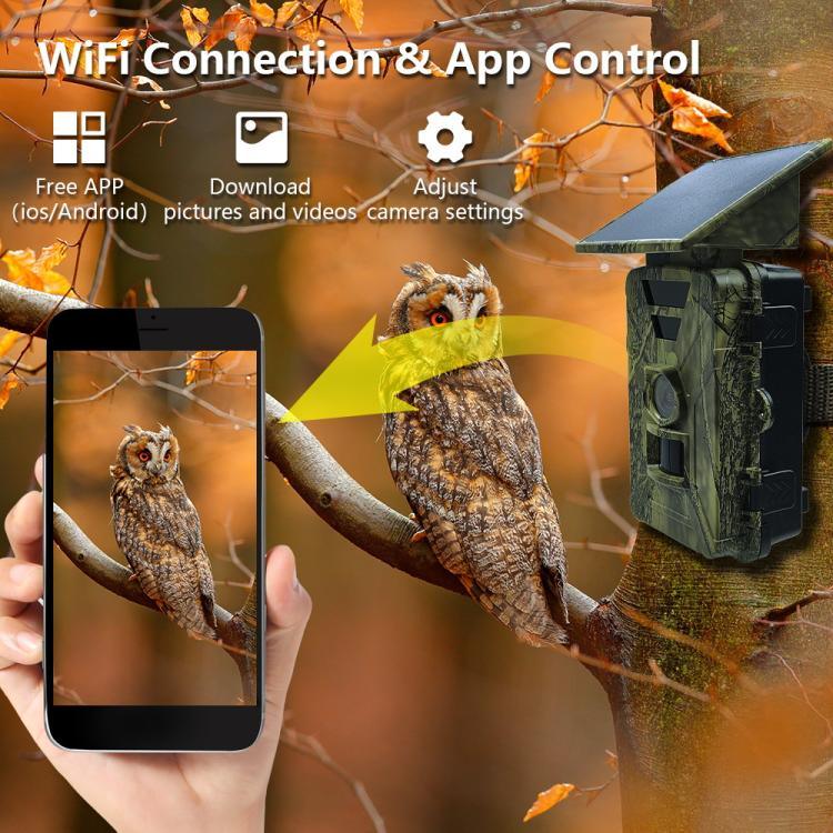 กล้องล่าสัตว์อินฟราเรดกลางคืนความละเอียด 8K รุ่น PR903W เวอร์ชัน WiFi