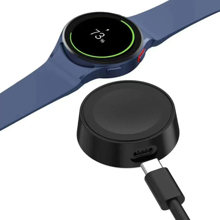 แท่นชาร์จไร้สายแม่เหล็กแบบพกพา xDfind สำหรับ Samsung Galaxy Watch8/Ultra 2025/7/6/5 ความยาว: 1ม.
