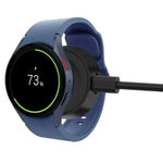 แท่นชาร์จไร้สายแม่เหล็กแบบพกพา xDfind สำหรับ Samsung Galaxy Watch8/Ultra 2025/7/6/5 ความยาว: 1ม.