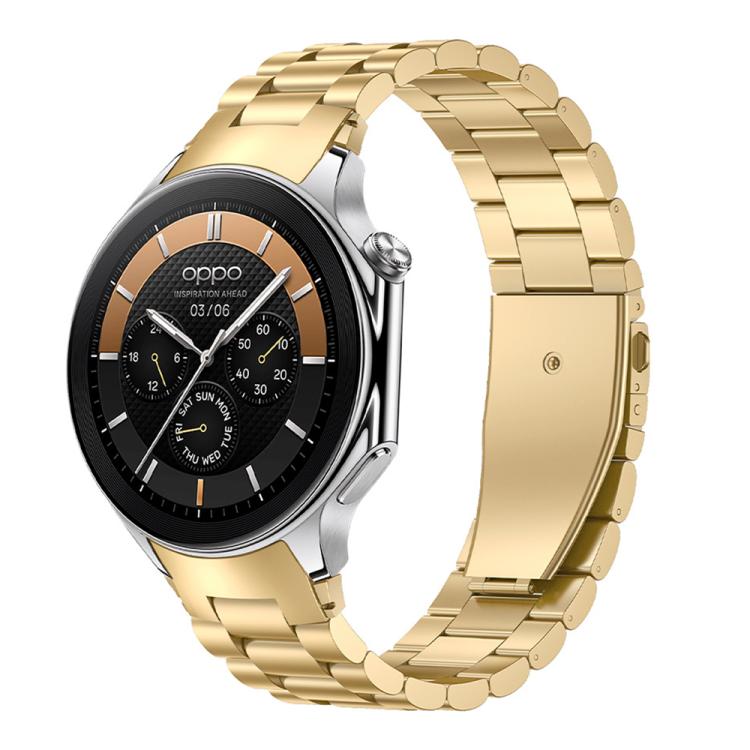 xDfind Three Beads Quick Release Metal Watch Band, For OPPO Watch X2 / X, For OPPO Watch SE / Watch 3