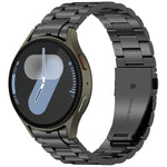 สายรัดนาฬิกาโลหะสามเม็ด xDfind สำหรับ Samsung Galaxy Watch Ultra 47มม., สำหรับ Samsung Galaxy Watch 7 / FE / 6 / 5 / 4, สำหรับ Samsung Galaxy Fit3