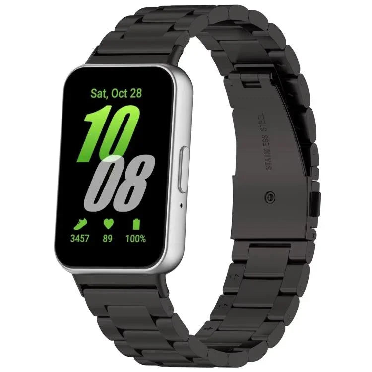 สายรัดนาฬิกาโลหะสามเม็ด xDfind สำหรับ Samsung Galaxy Watch Ultra 47มม., สำหรับ Samsung Galaxy Watch 7 / FE / 6 / 5 / 4, สำหรับ Samsung Galaxy Fit3