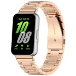 สายรัดนาฬิกาโลหะสามเม็ด xDfind สำหรับ Samsung Galaxy Watch Ultra 47มม., สำหรับ Samsung Galaxy Watch 7 / FE / 6 / 5 / 4, สำหรับ Samsung Galaxy Fit3