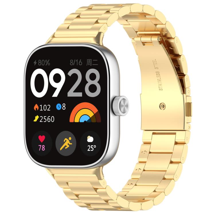 xDfind Three Beads Quick Release Metal Watch Band, For Xiaomi Band 10 Pro / 9 Pro / Redmi Watch 6, For Xiaomi Smart Band 10 / 9 / 8 NFC, For Xiaomi Redmi Watch 3 20mm