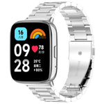 xDfind Three Beads Quick Release Metal Watch Band, For Xiaomi Band 10 Pro / 9 Pro / Redmi Watch 6, For Xiaomi Smart Band 10 / 9 / 8 NFC, For Xiaomi Redmi Watch 3 20mm