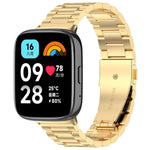 xDfind Three Beads Quick Release Metal Watch Band, For Xiaomi Band 10 Pro / 9 Pro / Redmi Watch 6, For Xiaomi Smart Band 10 / 9 / 8 NFC, For Xiaomi Redmi Watch 3 20mm