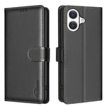 เคสโทรศัพท์หนังกันขโมยลายลิ้นจี่พร้อม RFID สำหรับ iPhone 17 Pro Max, สำหรับ iPhone 17 Pro, สำหรับ iPhone 17, สำหรับ iPhone Air