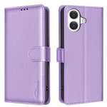 เคสโทรศัพท์หนังกันขโมยลายลิ้นจี่พร้อม RFID สำหรับ iPhone 17 Pro Max, สำหรับ iPhone 17 Pro, สำหรับ iPhone 17, สำหรับ iPhone Air