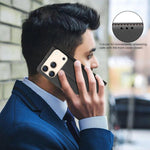 เคสโทรศัพท์หนังกันขโมยลายลิ้นจี่พร้อม RFID สำหรับ iPhone 17 Pro Max, สำหรับ iPhone 17 Pro, สำหรับ iPhone 17, สำหรับ iPhone Air