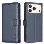 เคสโทรศัพท์หนังกันขโมยลายลิ้นจี่พร้อม RFID สำหรับ iPhone 17 Pro Max, สำหรับ iPhone 17 Pro, สำหรับ iPhone 17, สำหรับ iPhone Air