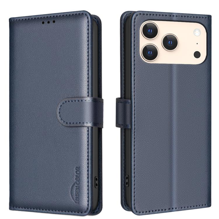 เคสโทรศัพท์หนังกันขโมยลายลิ้นจี่พร้อม RFID สำหรับ iPhone 17 Pro Max, สำหรับ iPhone 17 Pro, สำหรับ iPhone 17, สำหรับ iPhone Air