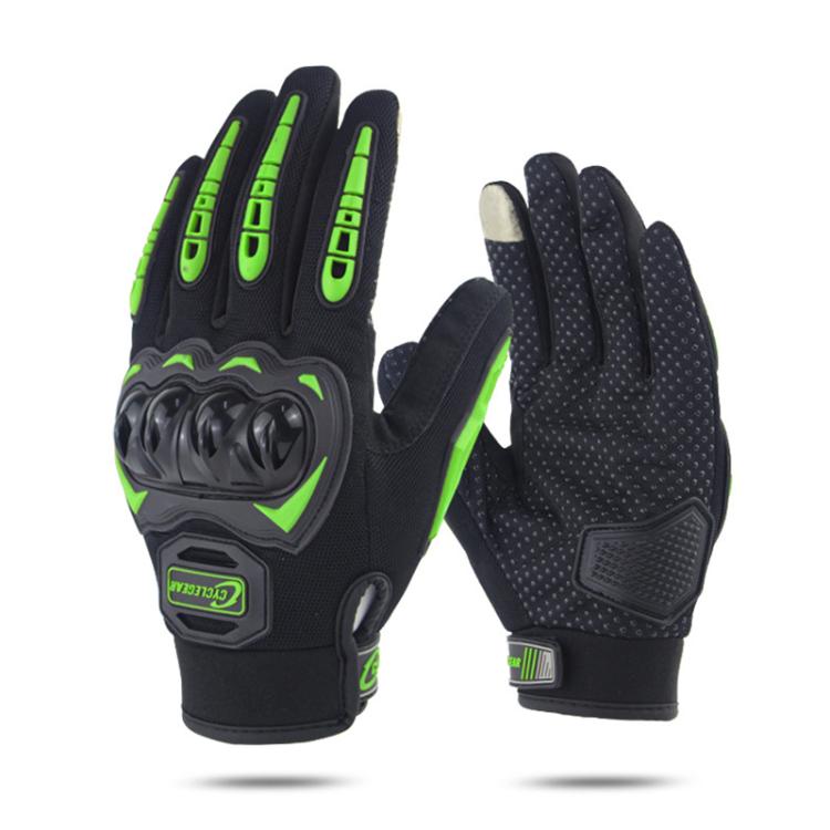ถุงมือขับขี่มอเตอร์ไซค์ SOMAN CG666 แบบเต็มนิ้วกันลื่น ขนาด M, L, XL, XXL