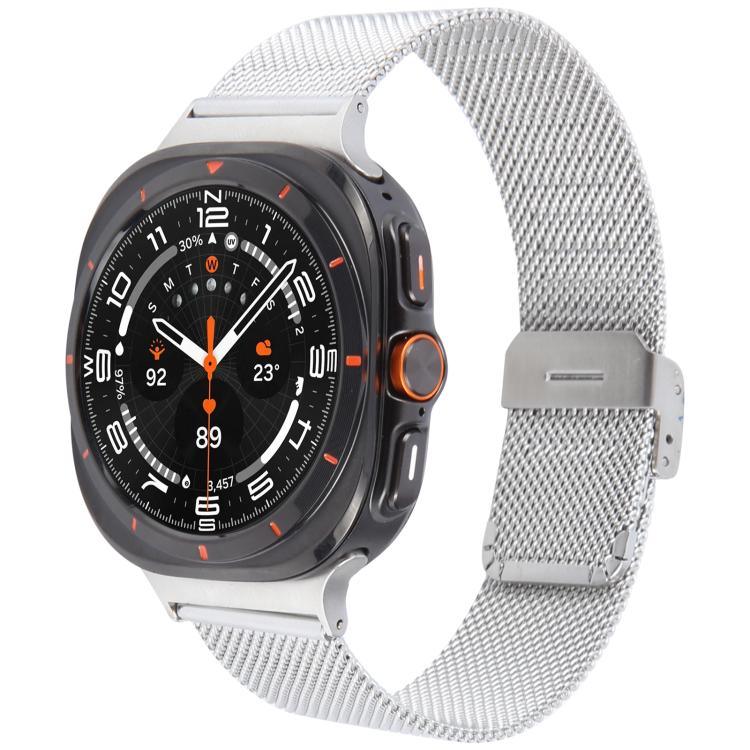 สายรัดนาฬิกาโลหะมิลานแบบหัวเข็มขัด xDfind สำหรับ Samsung Galaxy Watch Ultra 47มม. / Ultra 2025, สำหรับ Samsung Galaxy Watch 7 / FE / 6 / 5 / 4, สำหรับ Samsung Galaxy Fit3